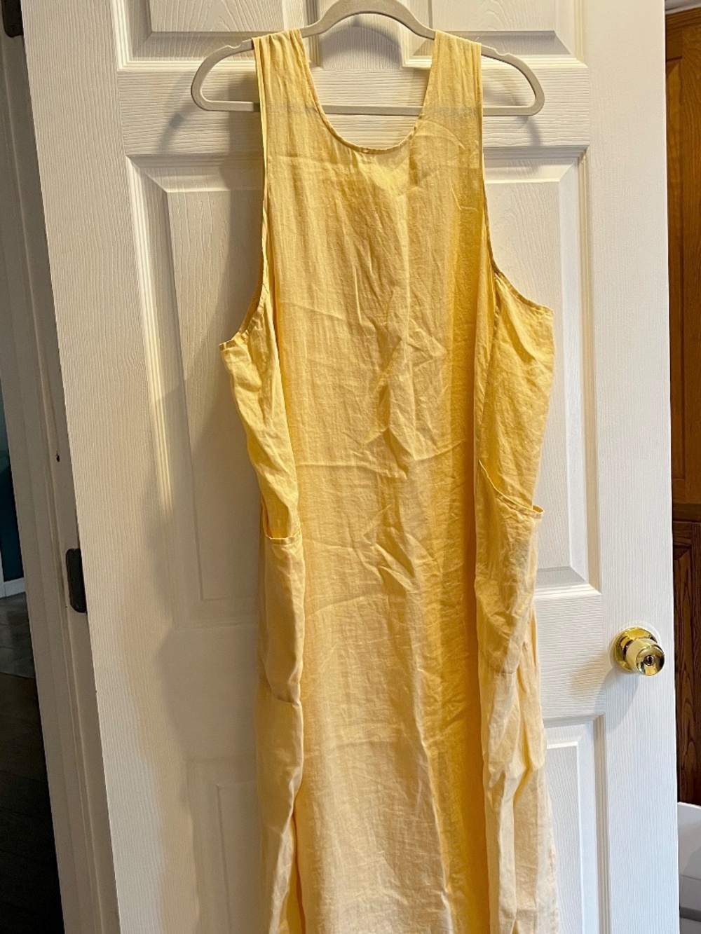 Flax Linen Dress Size M